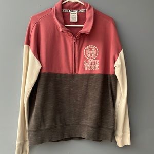 Victoria Secret Love Pink zip sweatshirt